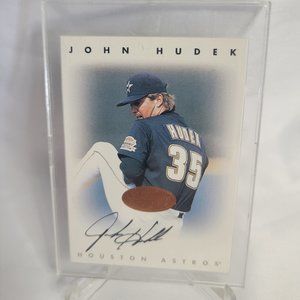1996 Donruss Leaf Signature Series: John Hudek Signature